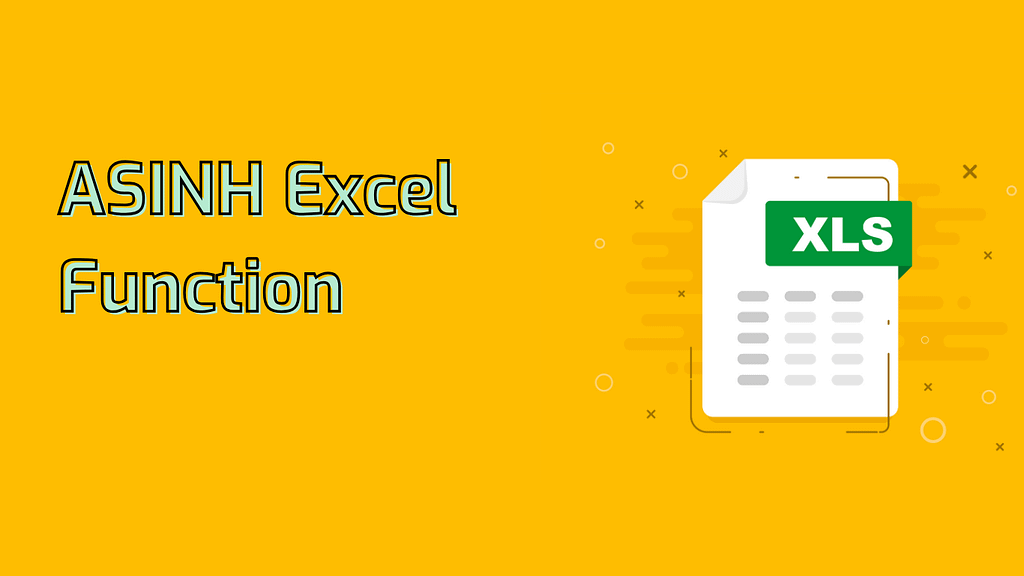 ASINH Excel Function