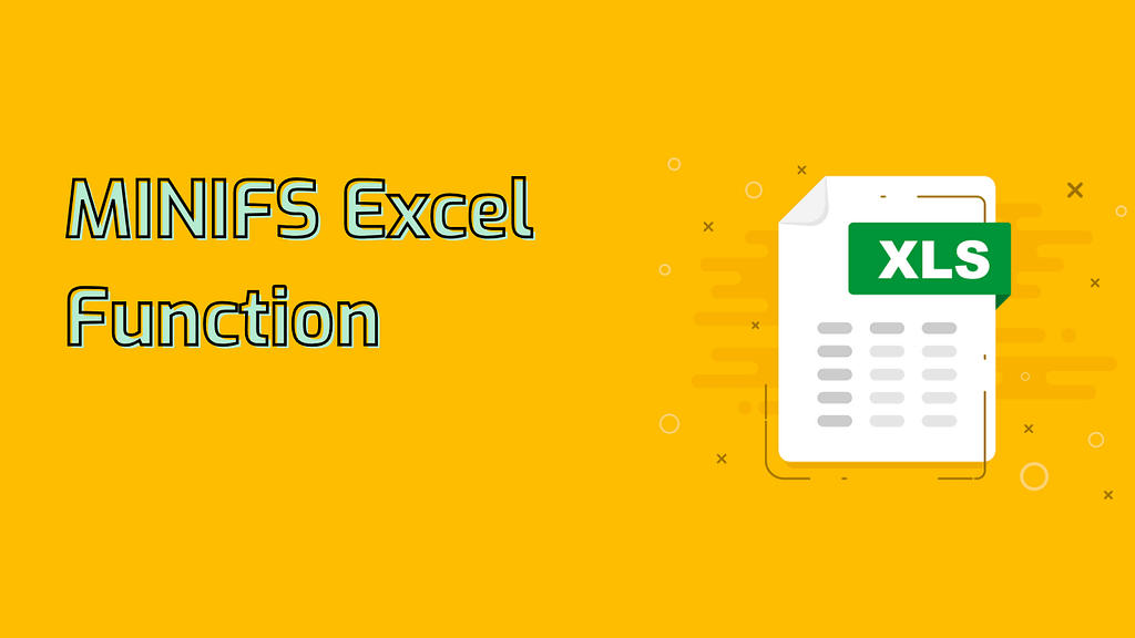 MINIFS Excel Function