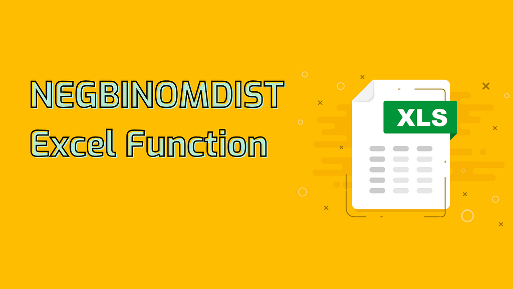 NEGBINOMDIST Excel Function