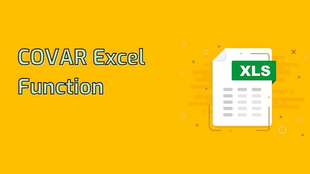 COVAR Excel Function