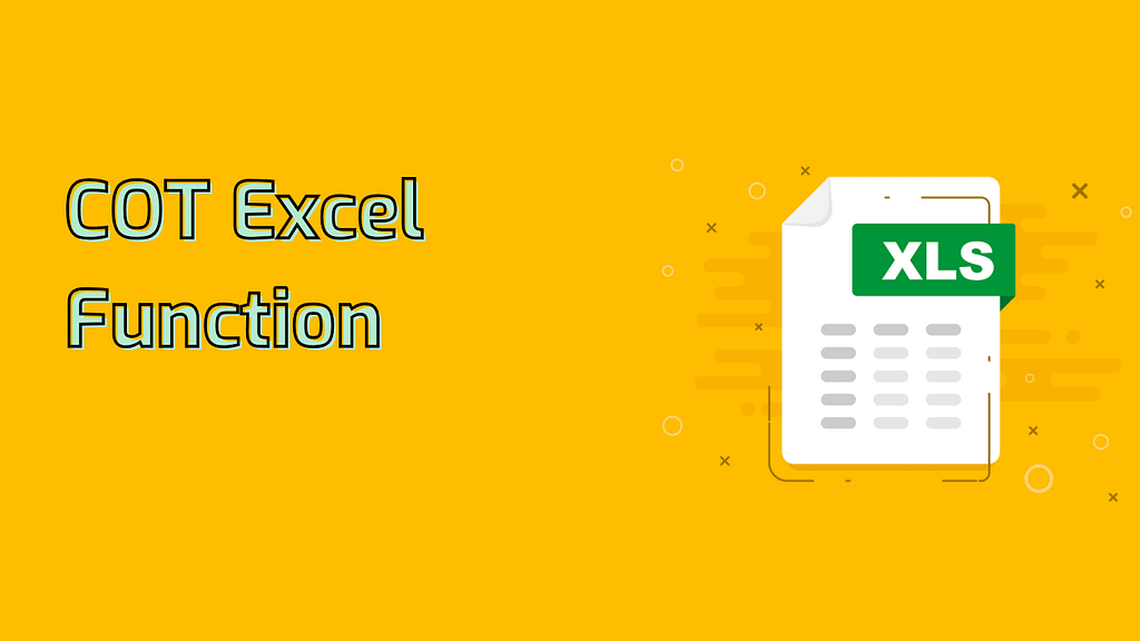 COT Excel Function